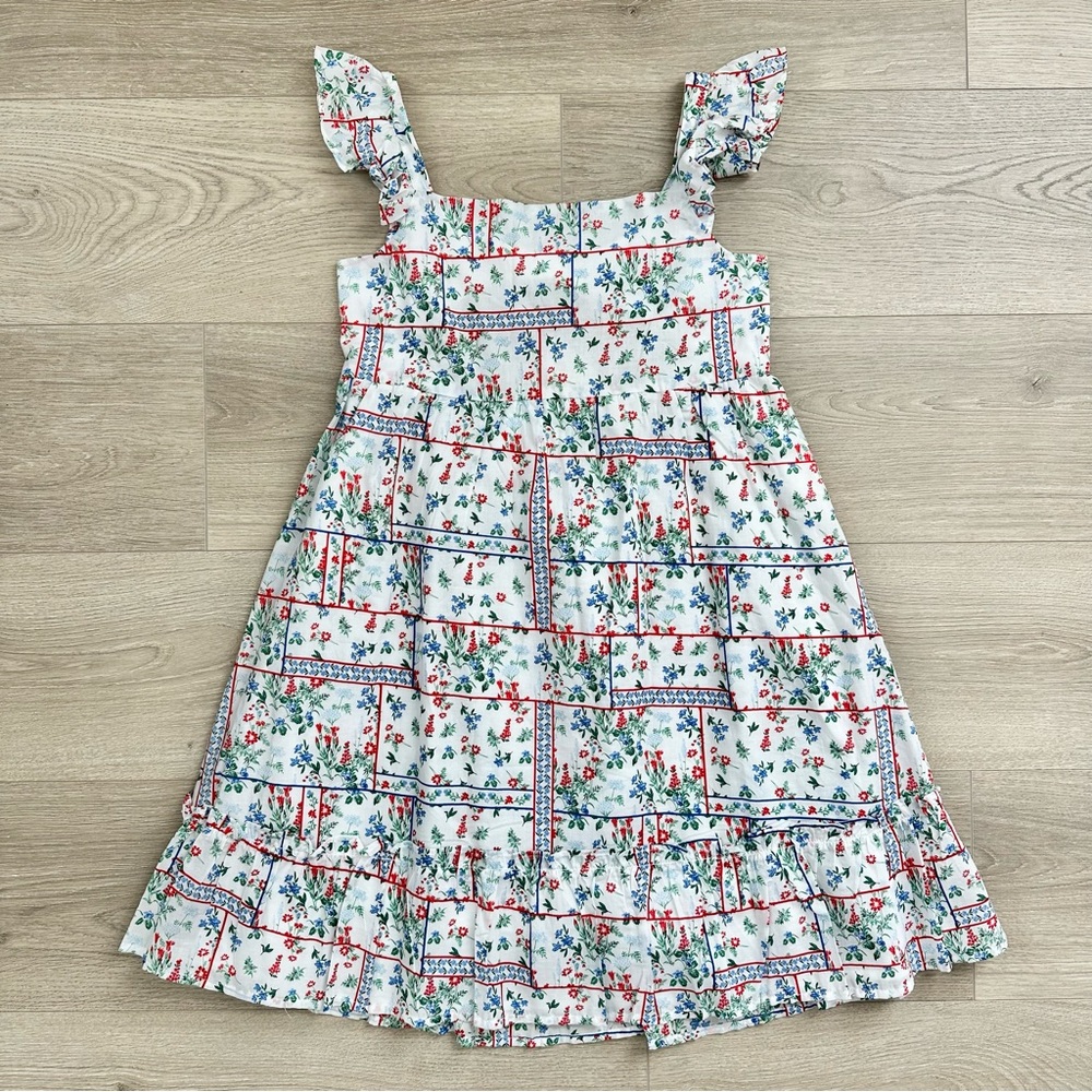 Janie and Jack Floral Patchwork Sundress